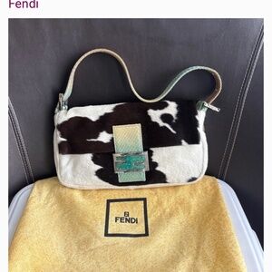 Fendi Vintage Pony Hair Bag